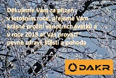 Vánoční přání a provoz o svátcích