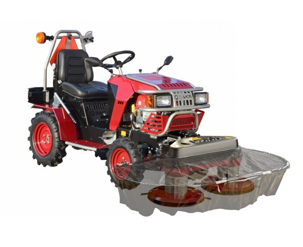 Pohonná jednotka Panter FD52V s dvoububnovou sekačkou RZS121